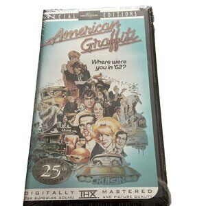 AMERICAN GRAFFITI 1998 25th Anniversary VHS Ron Howard NEW Sealed